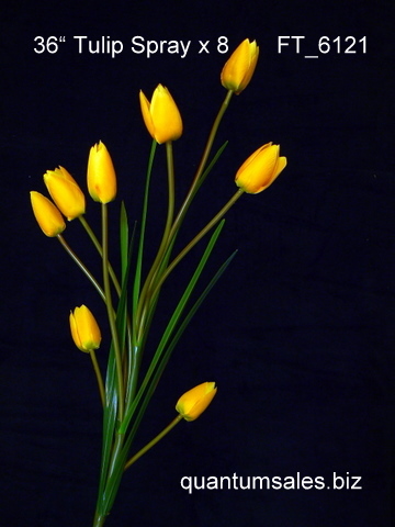 36" Tulip Spray x 8  ( $2.95 )